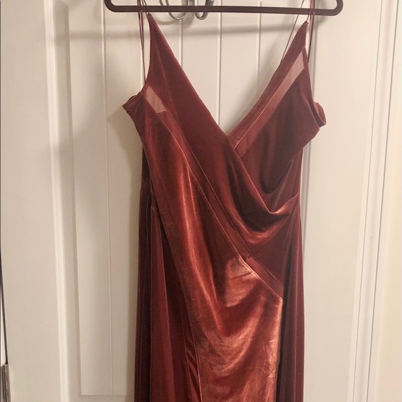 Free People Velvet Maxi Dress - Picture 2 of 5